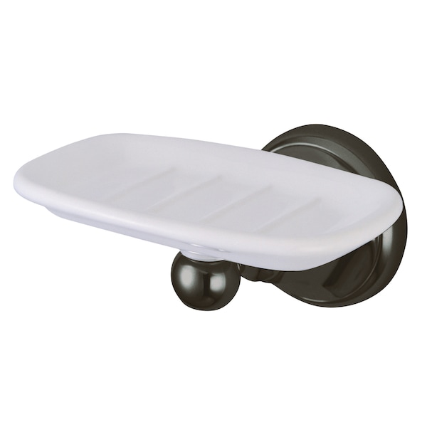 Metropolitan Wall Mount Soap Dish Holder, Oil Rubbed Bronze